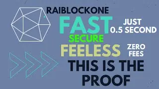 FAST AND FEELESS TRANSACTION ON RAIBLOCKONE #XRO