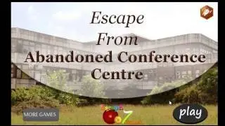 Escape From Abandoned Conference Centre Escape 007 Games Walkthrough