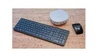 Complete HP Pavilion Mini 300 200 300 221b N0A46AA#ABA Desktop w  23 Inch monitor Overview