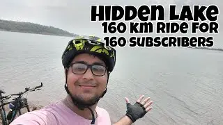 Cycling to a hidden lake | cycling in jungle | 160 Subscriber special | Barvi lake