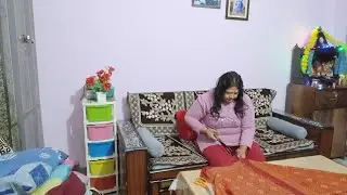Indian Mom Winter Morning Full House Cleaning, Coking Organisaing Busy Routine