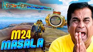 NEW SKIN M24  KA MASALA | BGMI JEVEL COMMENTRY |