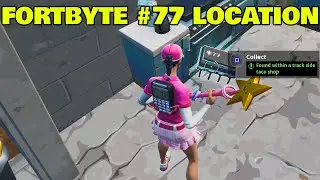 FOUND WITHIN A TRACK SIDE TACO SHOP - Fortnite Fortbyte #77 Location Guide