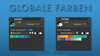 #05 Quicktips Affinity Designer - Globale Farben [ DEUTSCH ]