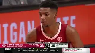 Brandon Miller vs MSU 24 PTS     11.24.22