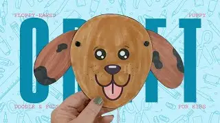 Floppy-eared Dog Craft for Kids