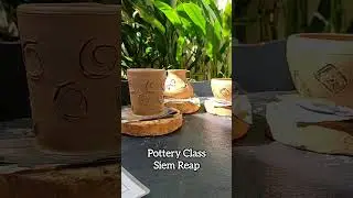 Experience relaxation at our ceramics center and have fun at #potteryclass in #siemreap 🌿