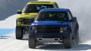 ウィークリーチャレンジ December 4th week レイク・ルイーズ ピックアップトラック・レース フォード F-150 SVT Raptor '11