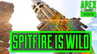 The Spitfire is CRAZY | Spitfire Buff | Apex Legends Season 8 [PS4]
