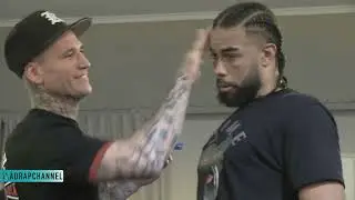 Behind the Scenes with Jerome Pampellone as he prepares for Joshua Francis