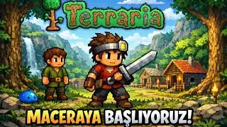 Terraia amcasına ayrılıyoruz/Terraria #1