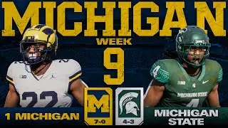 Our First Week at #1 | Week 9 | 1 Michigan @ Michigan State | College Football 26