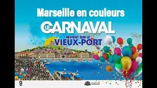 Carnaval au Vieux-port à Marseille complet