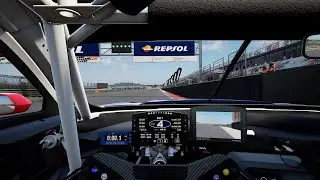 ACC Valencia Ford Mustang GT3 (Dry) Track Guide (Hotlap + Telemetry)