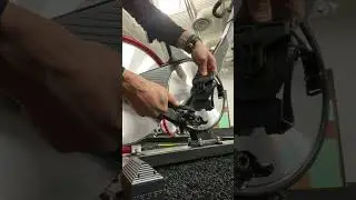 New tool to remove and put on pedal cages for spin bikes