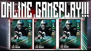NEW 99 OVERALL SUPER BOWL LEGEND MARCUS ALLEN GAMEPLAY!!!!