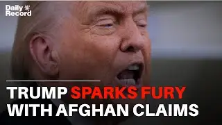 Donald Trump provokes outrage from veterans and MPs with Nato Afghanistan claims