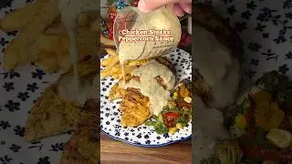 Chicken steaks with Peppercorn Suace #chickenrecipes #viralvideo #peppercorn #steaksauce #steak