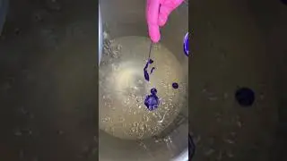 Using Purple Hair Dye in Slime!