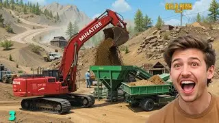 How Can Make BIG Money Mobile Wash Plant? | Gold Rush Gameplay [3] #gaming #goldmining