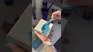 Abstract waves🤍🌊 #michiganartist #abstractart #texturedpainting #coastaldecor #seascape