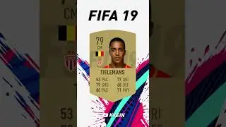 Youri Tielemans - FIFA Evolution (FIFA 15 - FIFA 22)