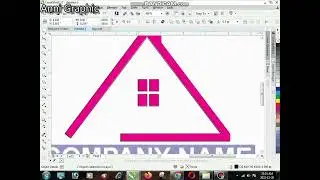 property logo design in coral draw tutorial #logodesign #logo