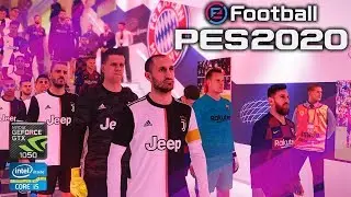 PES 2020 GAMEPLAY | Barcelona VS Juventus | Pro Evolution Soccer on GTX 1050 2GB