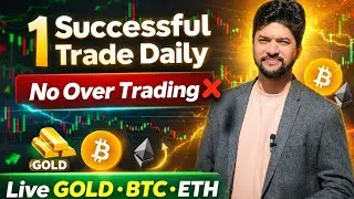 🔥 $100 to $200 LIVE Trading Challenge | High Accuracy Crypto & Forex Scalping with Aqeel Online #btc
