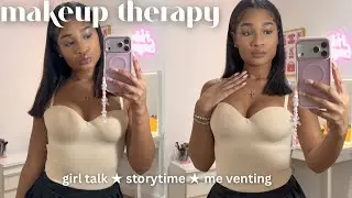 spilling my own tea/makeup therapy- i got scammed storytime | chanelgisel