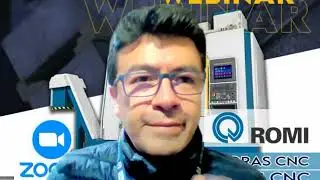 WEBINAR Curso Gratuito de Tornos CNC y Centros de Mecanizado (Fresadoras) CNC - ROMI