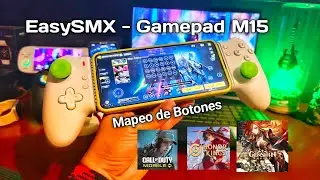 Gamepad M15 Mapeo de Botones - juegos shooters , Mobas , RPG , configuraciones y opciones !