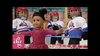 Winter Fun at the Skating Rink Stop Motion | @AmericanGirl