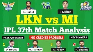 LKN vs MI Dream11 Team | LKN vs MI Dream11 Prediction | IPL 2022 Match | LKN vs MI Dream11 Today