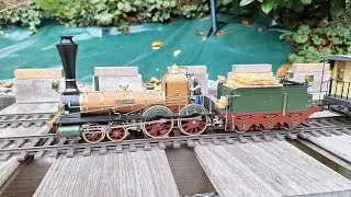 Esslingen, dampflok, spur 1, Märklin, 55520, 58032, nostalgie, gartenbahn, gauge 1, garden railroad