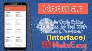 Codular aia code editor tool | For Kodular, Thunkable, Appybuilder, App Inventor Platform | MakeEasy