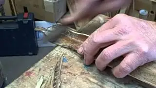 Palm Frond Rattlesnake Bow