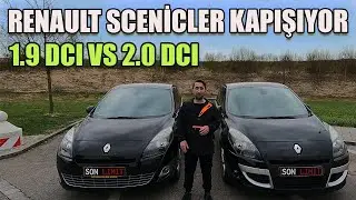 En uzun Renault Otoban Yarışını Yaptık | Renault Scenic 3 İnceleme  [1.9 DCI VS 2.0 DCI ]