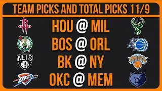 NBA Picks Today 11/9/25 NBA Picks and Predictions NBA Bets Today