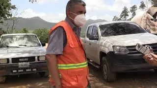 CON UN TERCER CARRIL AVANZAN LOS TRABAJOS EN LA CARRETERA DANLI A TEGUCIGALPA . ING. GUSTAVO PASCUA.