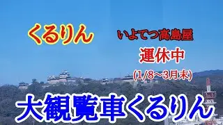 【くるりん】お正月に息子と二人で松山の伊予鉄高島屋のくるりんに行ってきましたよ。