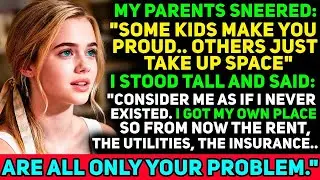 My Parents Mocked： &ldquo;Some Kids Make You Proud  Others Just Take Up Space   &rdquo; &mdash; So I Just Vanished and