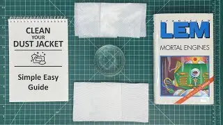 Cleaning a Dust Jacket - Short Guide