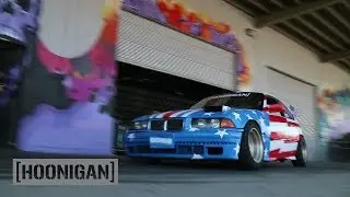 [HOONIGAN] DT 076: Hert Breaks $350 BMW E36 Drifting Down Dock