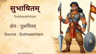 पात्रे त्यागी गुणे रागी | Virtuous / Noble Subhashita | #Hinduwisdom #subhashita #sanatandharma