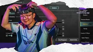 🔥 DRX HYUNBIN BGMI Sensitivity Update 4.1 | Rare Sensitivity | 5 Finger Player | DRX eSports