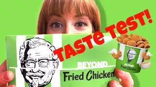 KFC Beyond Fried Chicken Review| Taste Test, are they Vegan? Are they Vegetarian?