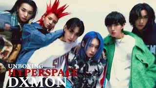 Unboxing DXMON 1st mini album Hyperspace