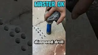 Diamond core drill for granite and marble // Алмазное Колонковое Буровое Сверло Гранит #kitaizergod