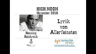 High Noon &ndash; November 2018 (Lyrik vom Allerfeinsten)
